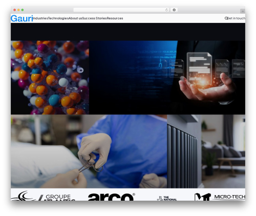 Gauri Theme theme WordPress - gauri.com