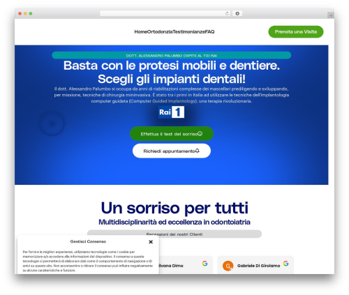 Lexend WordPress theme - impiantidentalipescara.com