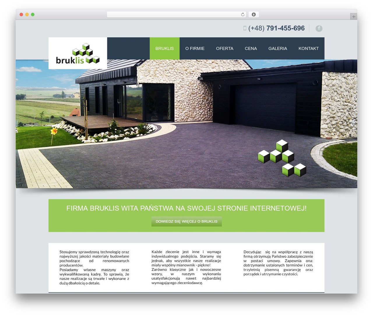 Tisson theme WordPress - bruklis.pl
