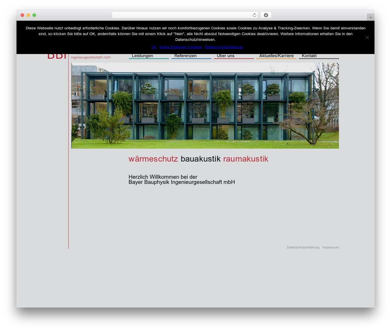 WordPress theme BBI Theme - bbi-ig.de