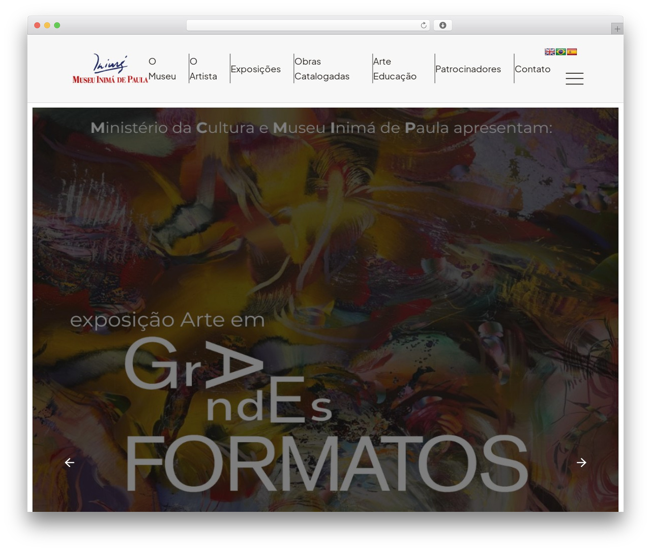 WordPress theme Hello Elementor - museuinimadepaula.org.br