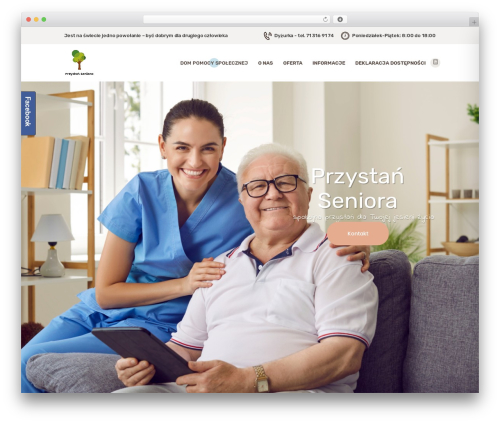 WordPress theme Pathwell - przystanseniora.pl