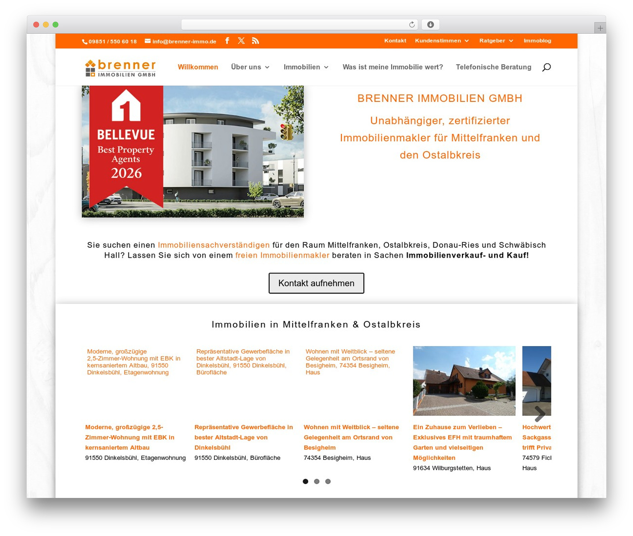 Divi WordPress theme - brenner-immo.de Divi WordPress theme - brenner-immo.de