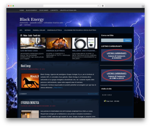 Firecrow WordPress theme - blackenergy.it