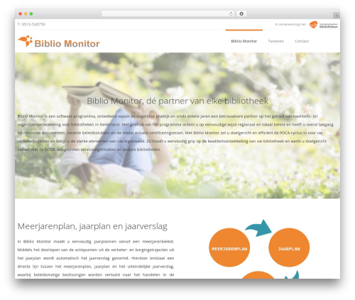 Mc mega menu WordPress plugin - bibliomonitor.nl