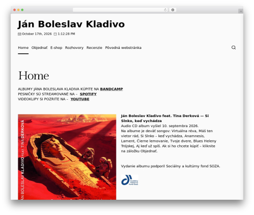 Joyce WordPress theme - kladivo.com Joyce WordPress theme - kladivo.com