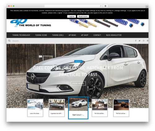Kami WordPress theme - blog.ap-sportsuspensions.com