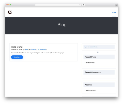 One theme WordPress - benchgeek.com