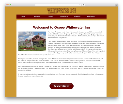 Responsive Pro WordPress theme - ocoeewhitewaterinn.com