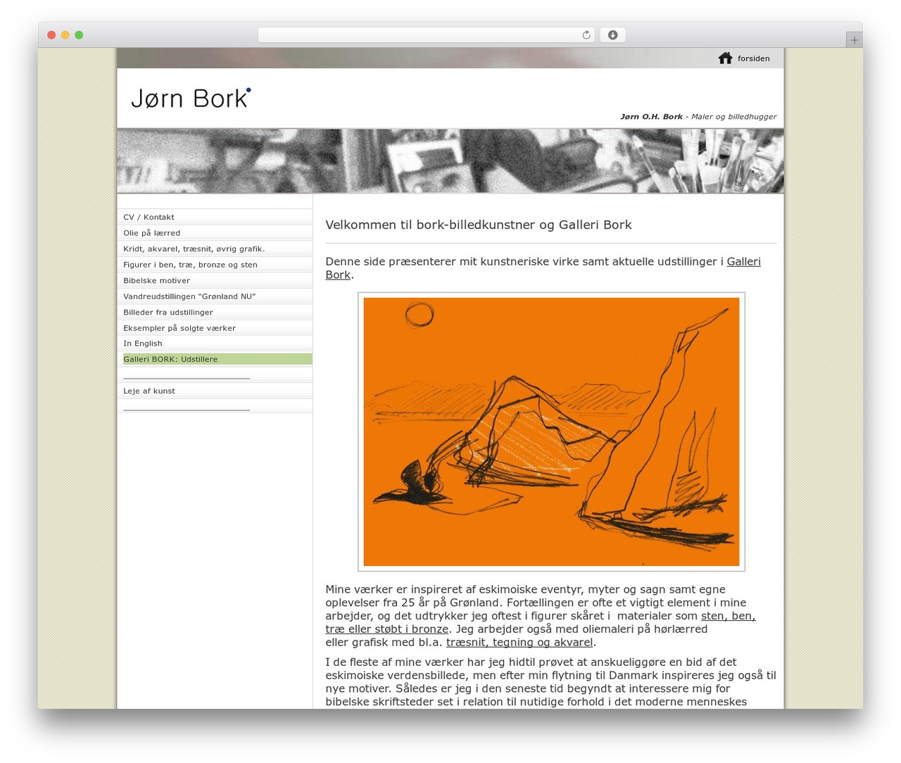 Theme WordPress bork-eric Theme - bork-billedkunstner.dk