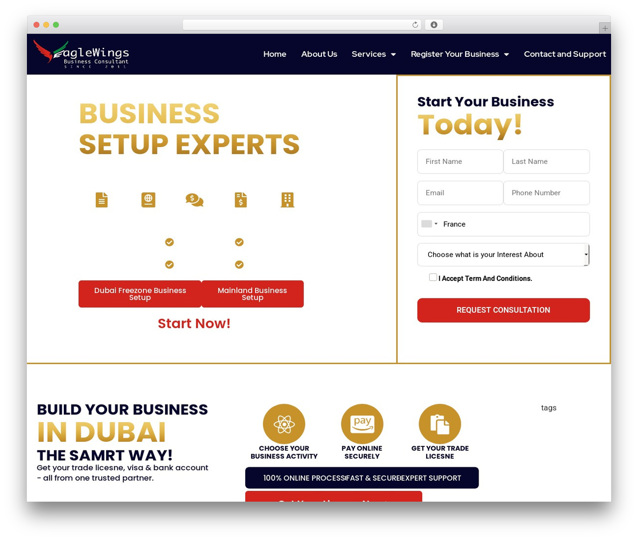 Theme WordPress Hello Elementor - eaglewingsuae.com