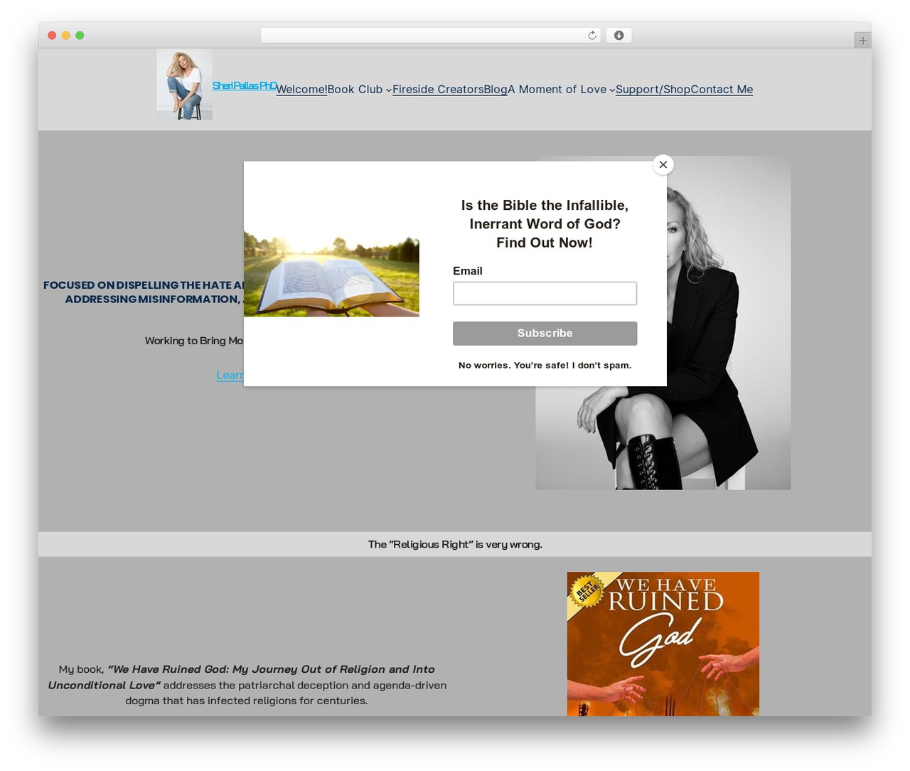 WordPress theme Blockskit Base - sheripallas.com