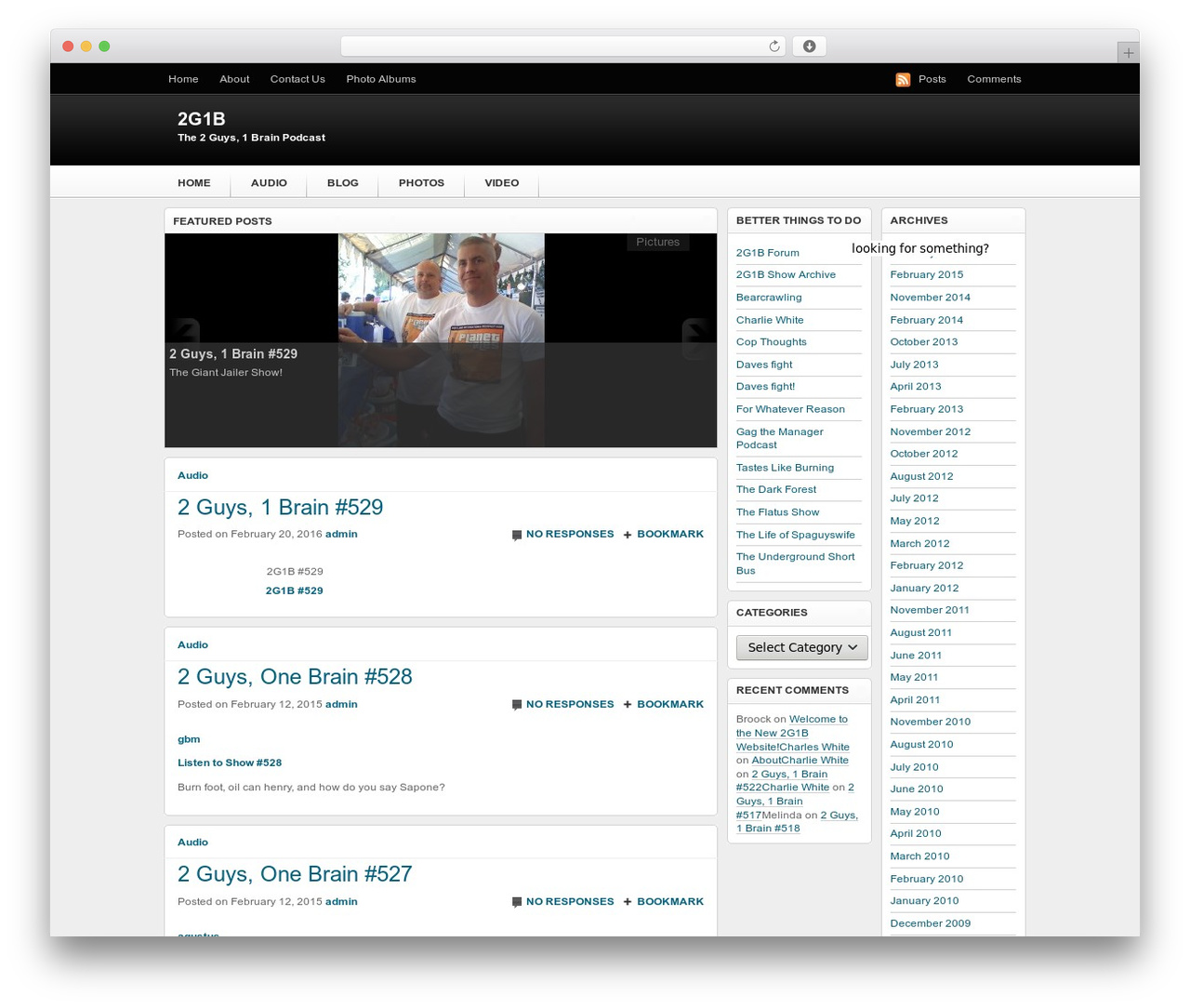 WordPress website theme Techified - baldfatjailer.com