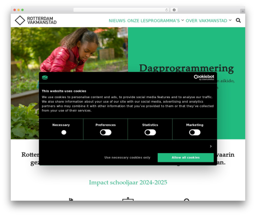 Brancom Template WordPress theme - vakmanstad.nl