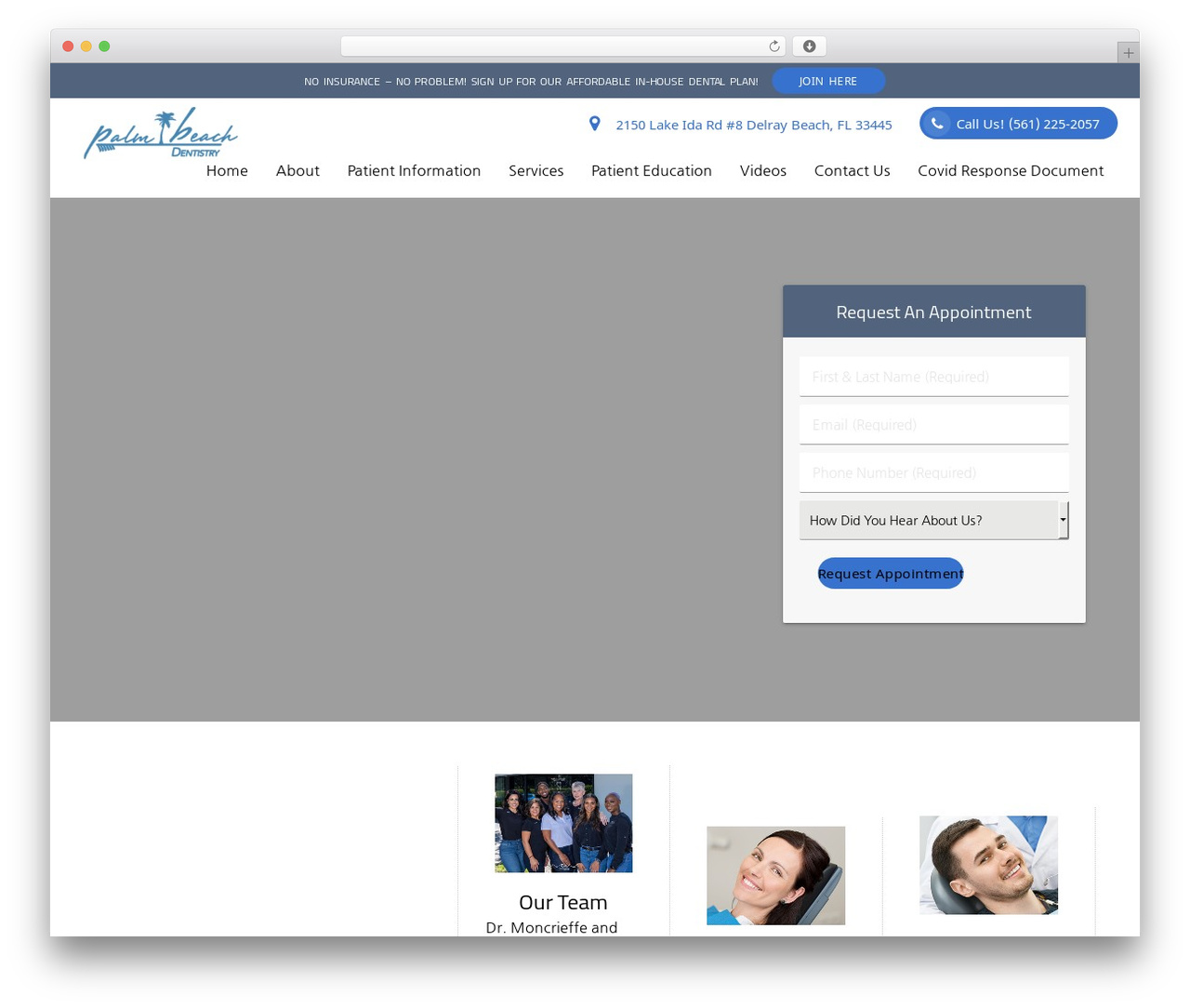 DoctorGenius Framework WordPress theme - www.palmbeachdentistry.com