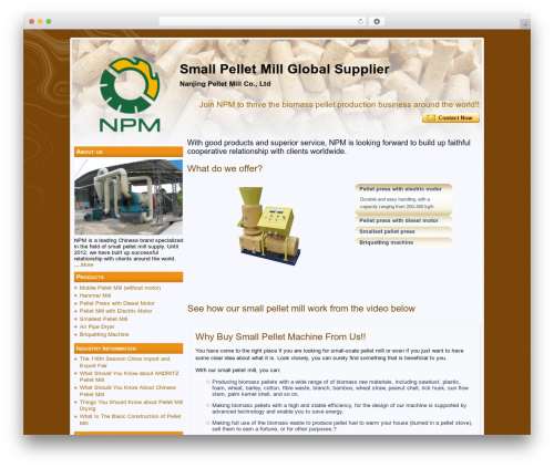 Wp thumbnails WordPress plugin - biomass-pellet-machine.com
