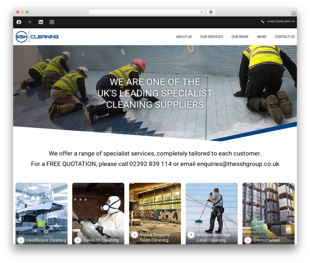 SSH WordPress theme - sshcleaning.co.uk SSH WordPress theme - sshcleaning.co.uk