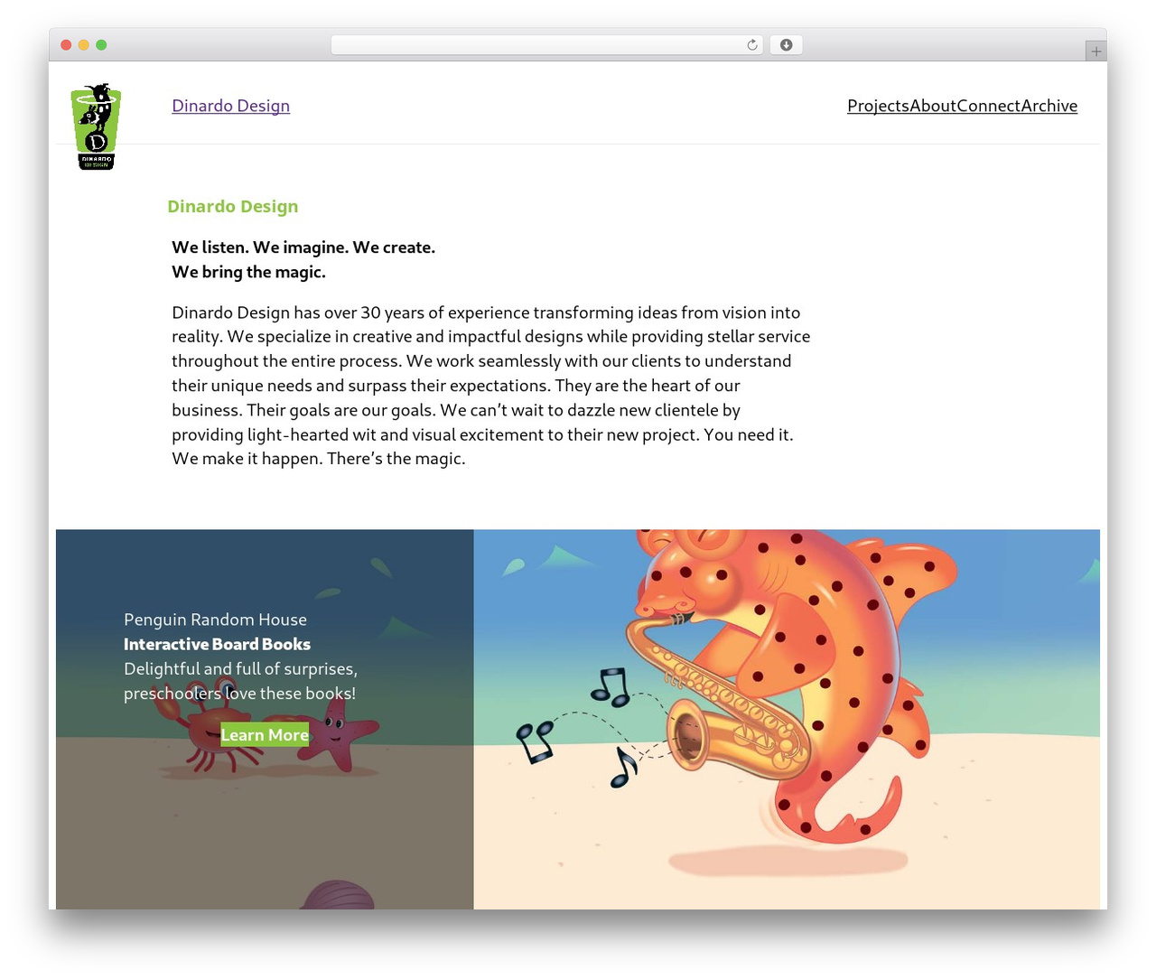 WordPress theme Blockpress - dinardodesign.com