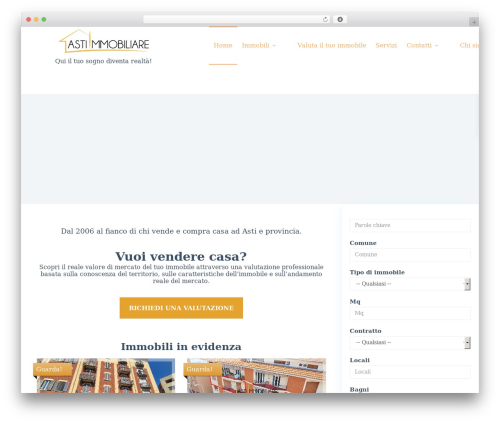 Real estate manager pro WordPress plugin - astiimmobiliare.it