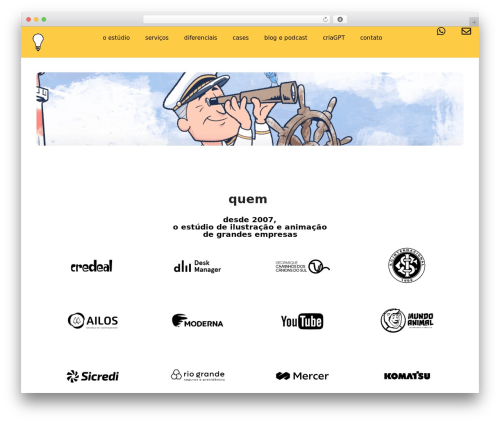 Tenweb builder WordPress plugin - criaideias.com.br
