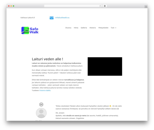 Divi modules simple heading WordPress plugin - kahlaus-laiturit.fi