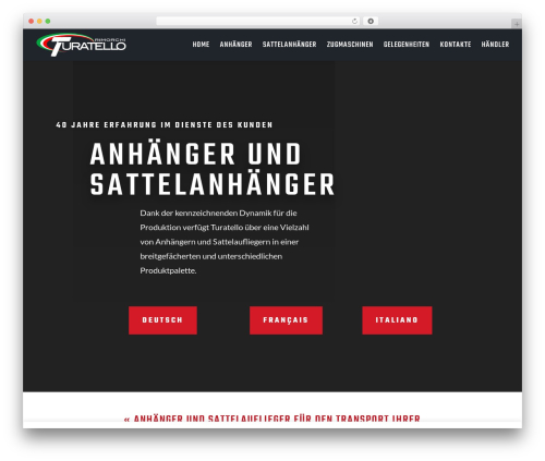 Divi WordPress theme - turatello.ch