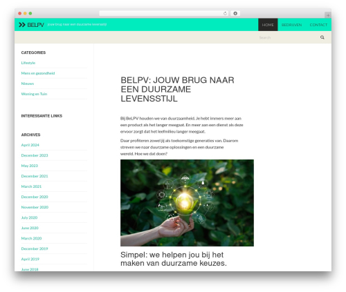 FULLBY WordPress theme - belpv.be