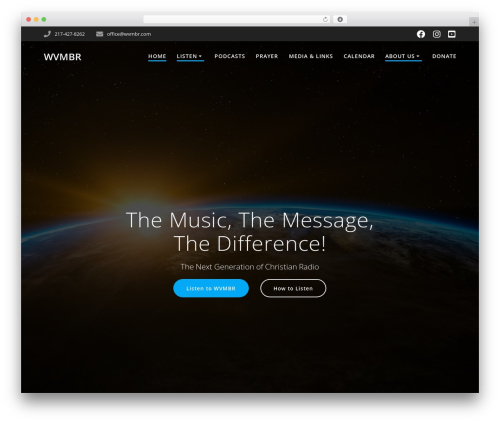 Lbg audio4 html5 shoutcast WordPress plugin - wvmbr.com