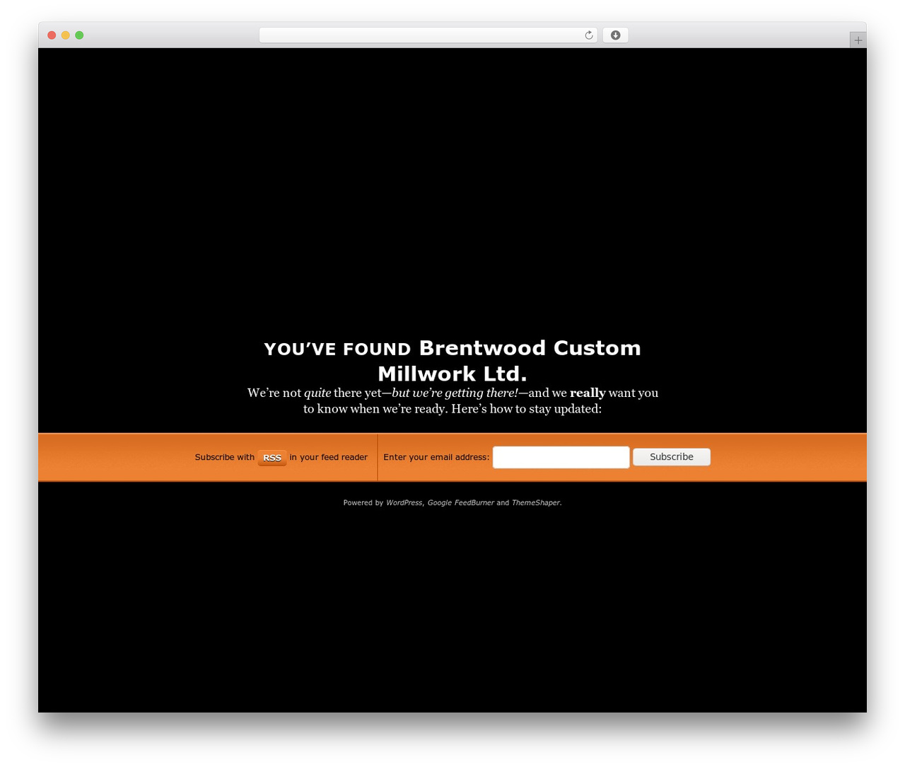 LaunchPad WordPress theme - brentwoodcustommillwork.com