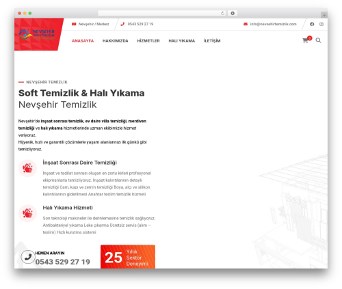 Shopbuilder WordPress plugin - nevsehirtemizlik.com