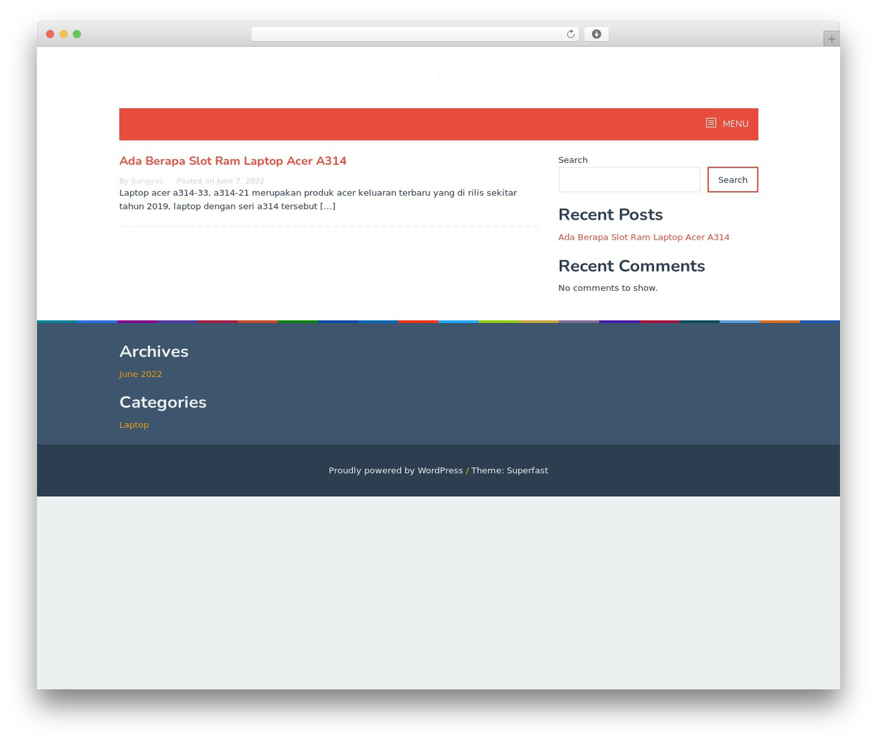 Superfast WordPress theme - bangyostech.com Superfast WordPress theme - bangyostech.com