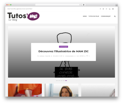 Time Less theme WordPress - blog.tutos.me