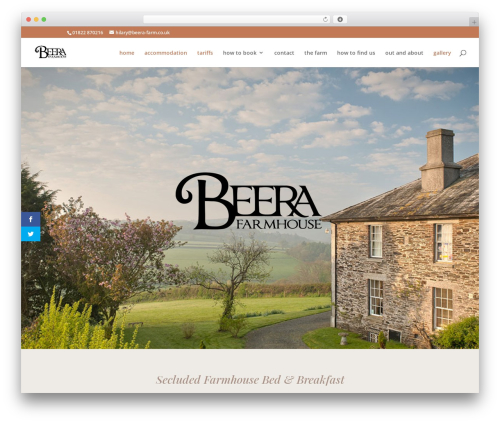 WordPress theme Divi - beera-farm.co.uk