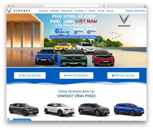 Automotive oto WordPress plugin - vinfastvinhphuc.com