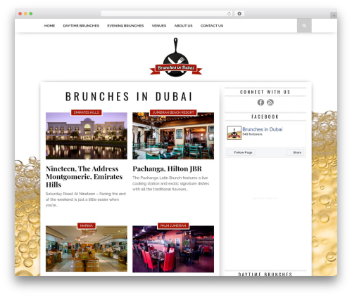 Creativ shortcodes WordPress plugin - brunchesindubai.com