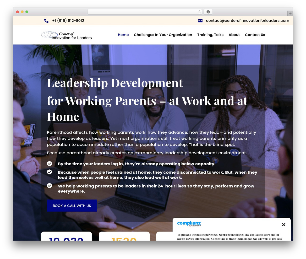 WordPress theme Divi Child - centerofinnovationforleaders.com