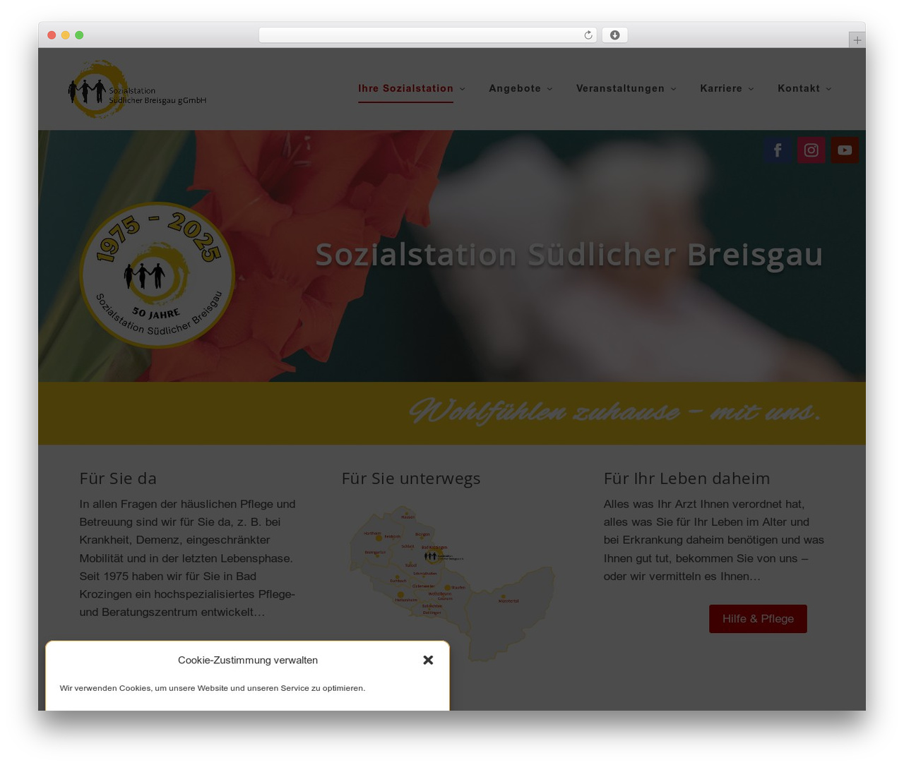 WordPress theme Extra - sozialstation-suedlicher-breisgau.de