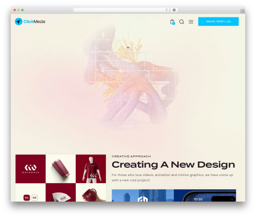 Echo WordPress theme - clickmedia.pk