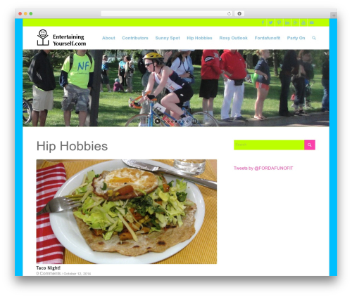 Slidedeck2 personal WordPress plugin - entertainingyourself.com