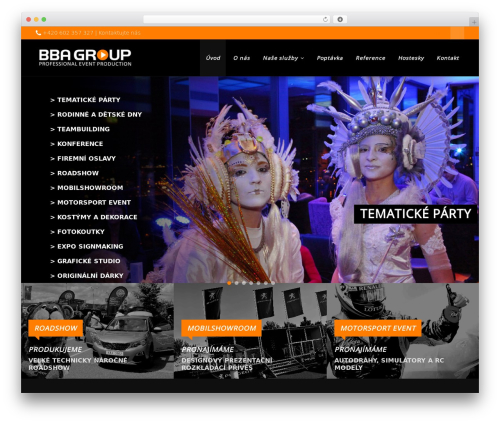 gameplan WP theme - bba.cz