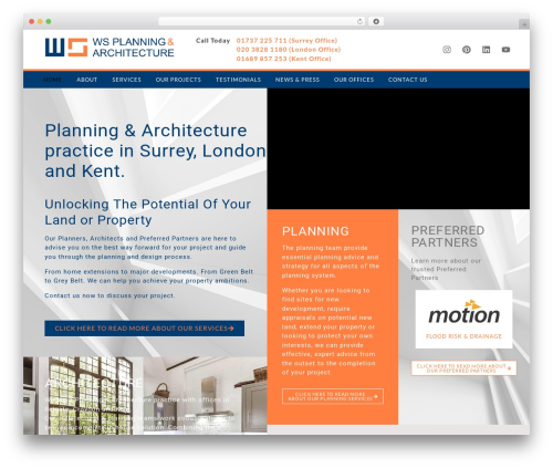 Hello Elementor WordPress theme - wspa.co.uk