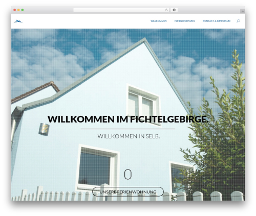 spring WordPress theme design - ferienwohnung-selb.bayern