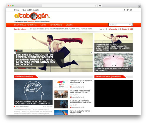 Weptile image slider widget WordPress plugin - eltobogan.com