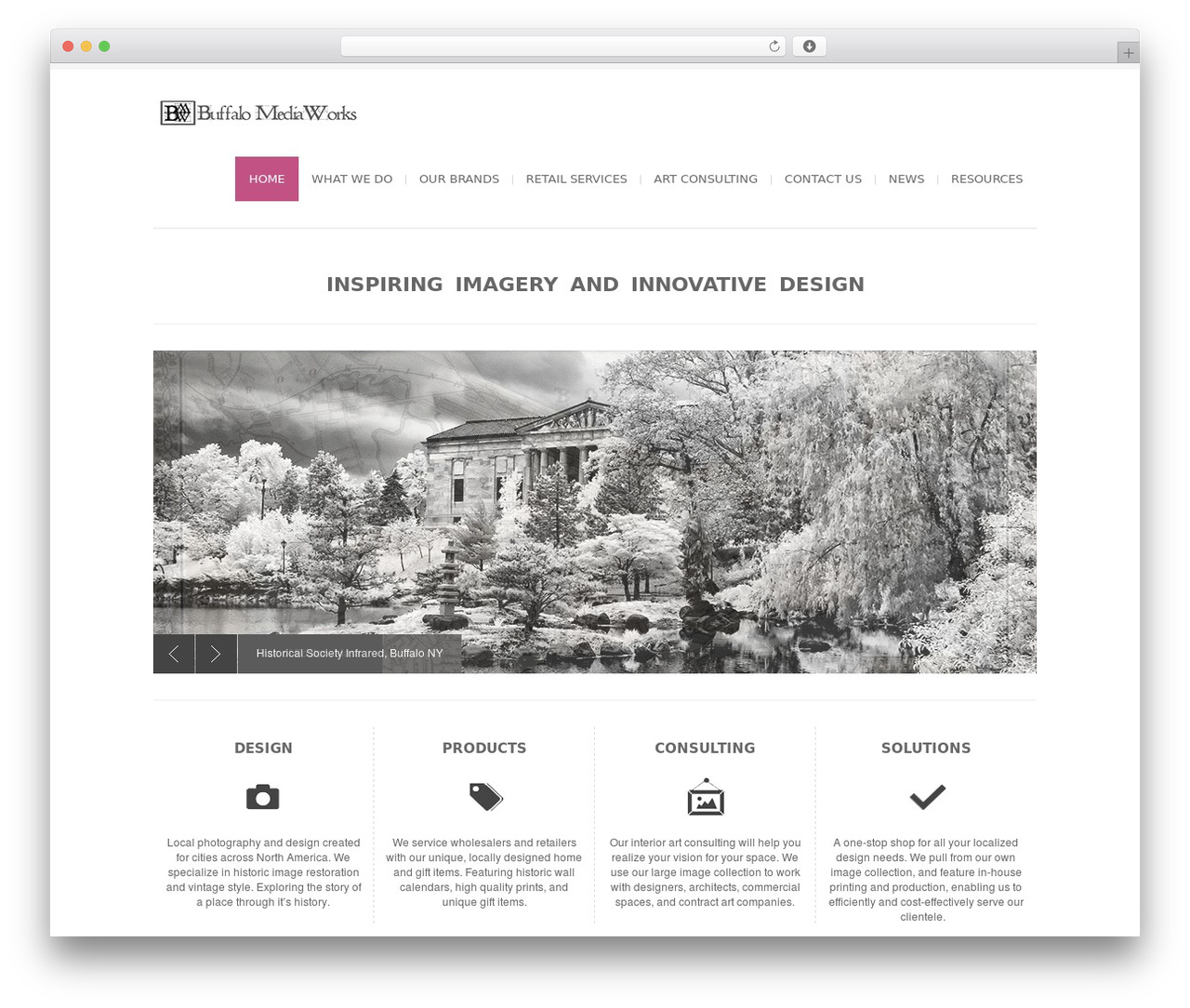 Theme WordPress BigBang - buffalomediaworks.com