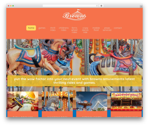 Theme WordPress cherry - brownsamusements.com.au