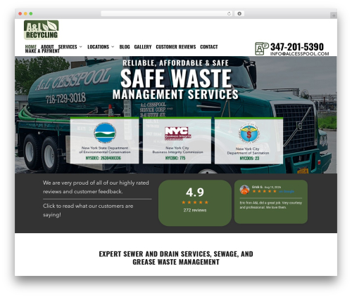 Smart before after viewer WordPress plugin - alcesspool.com