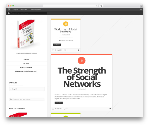 Theme WordPress LiquidFolio - businessisdigital.com