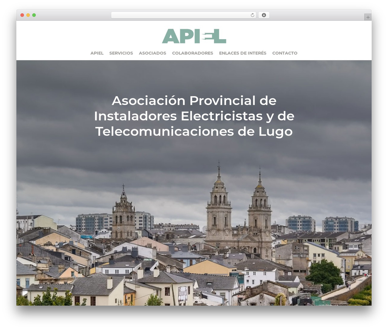 WordPress theme Create - apiel.es
