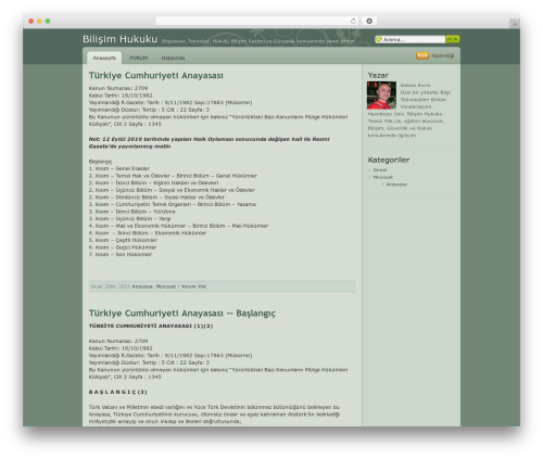 WordPress theme Devart-TR - bilisimhukuku.evrin.net