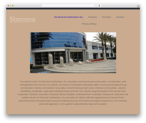 Component shortcodes WordPress plugin - k2generalcontractors.com